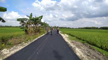  Jalan Baru TMMD Tambakrejo Bojonegoro, Danrem Minta Dimanfaatkan Dengan Baik